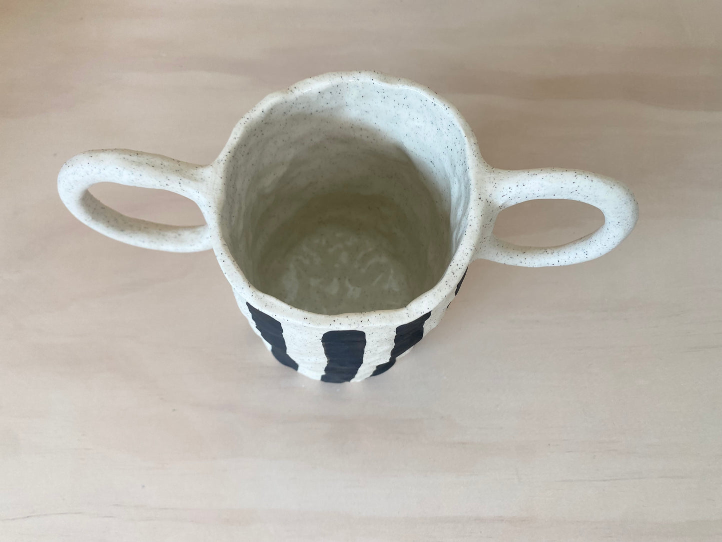 SECOND - Striped vase