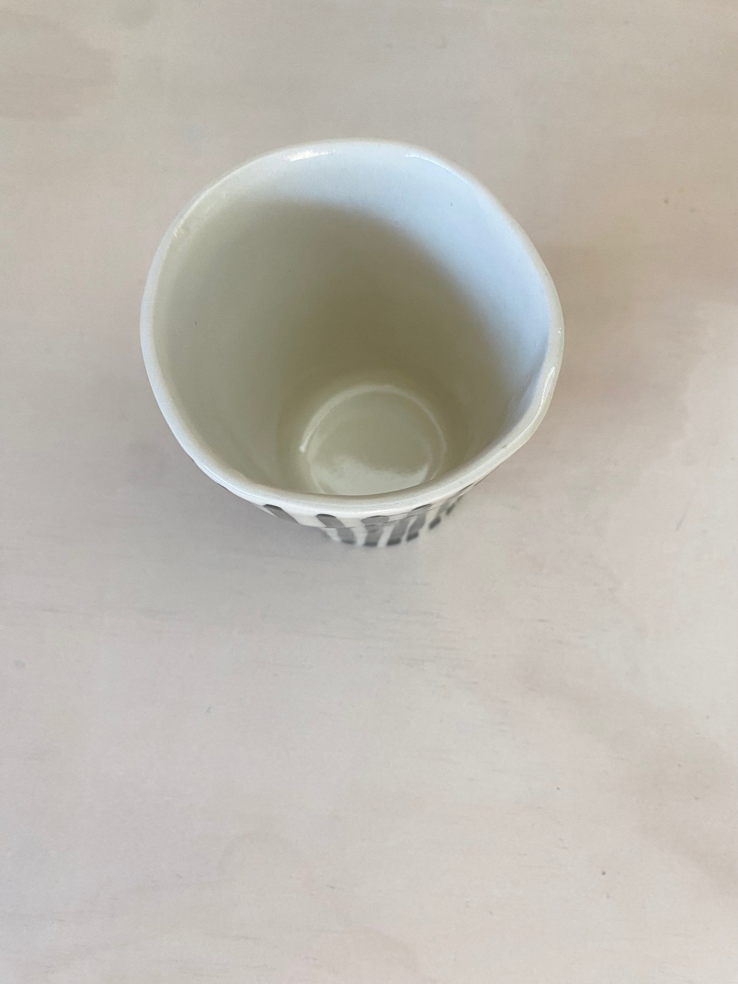 Thin stripe tumbler - SECONDS SALE