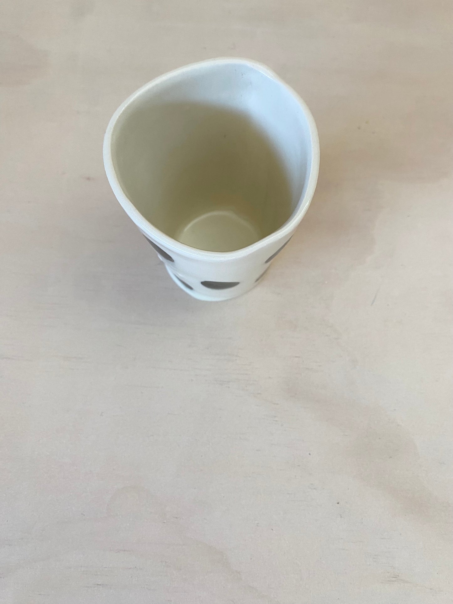 Polka dot tumbler - SECONDS SALE