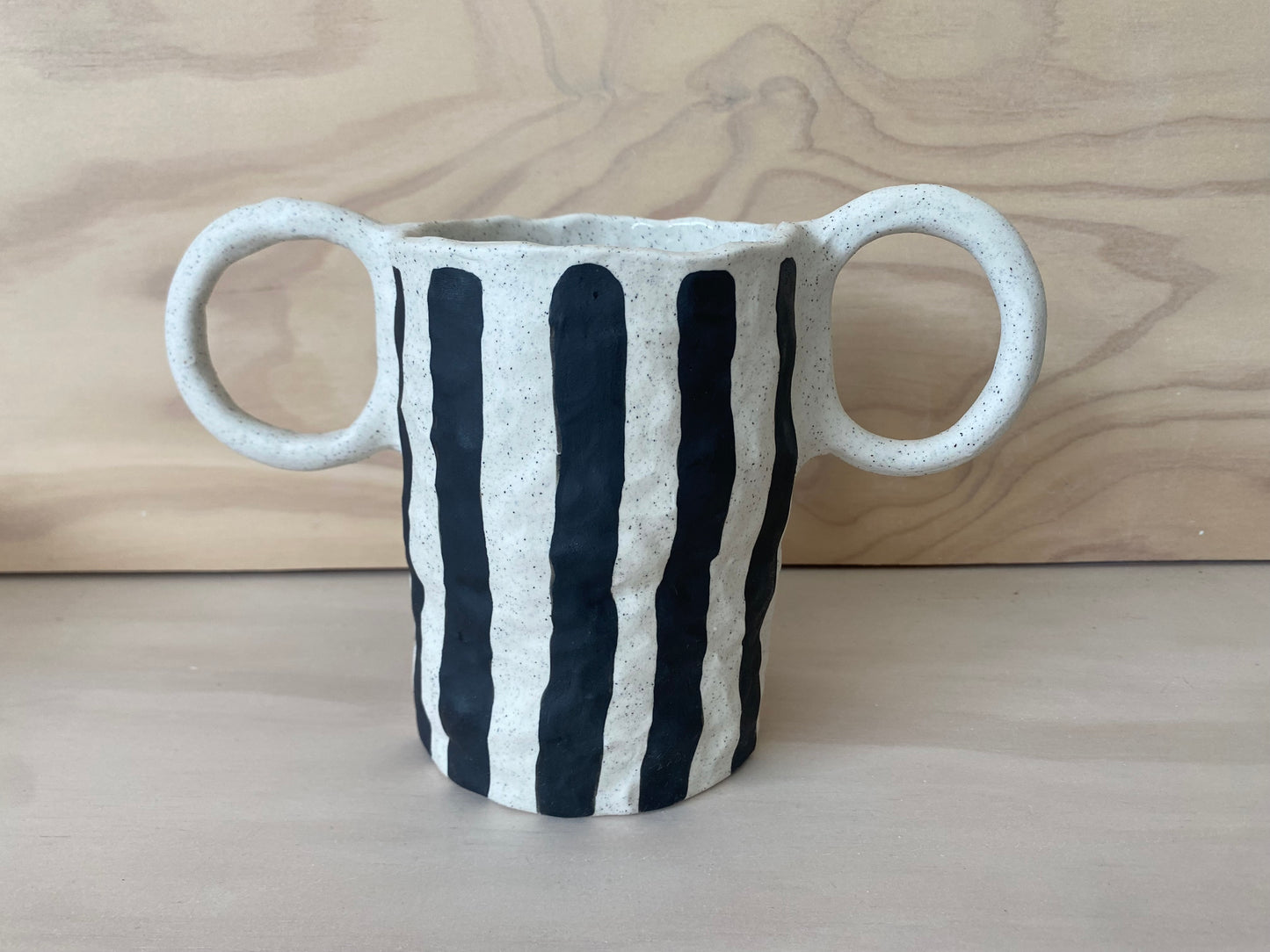 SECOND - Striped vase